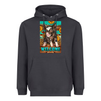 Smoke western pig garden Heavyweight Hoodie - LillyAllenDesigns