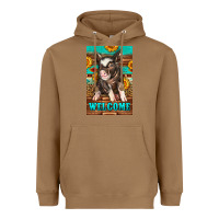 Toasted Coconut western pig garden Heavyweight Hoodie - LillyAllenDesigns