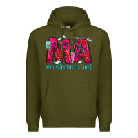 Army Green medical assistant Premium Hoodie - MaliasSmallBusiness