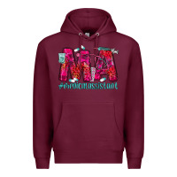 Burgundy medical assistant Premium Hoodie - MaliasSmallBusiness