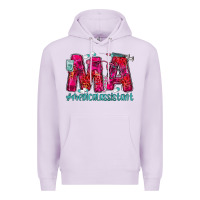 Lilac medical assistant Premium Hoodie - MaliasSmallBusiness