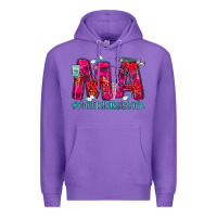 Purple medical assistant Premium Hoodie - MaliasSmallBusiness