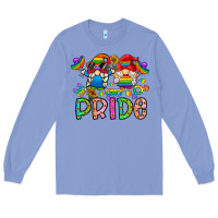 Colony Blue pride Long Sleeve Tee - CowhideDigitalArt