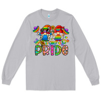 Moon Dust pride Long Sleeve Tee - CowhideDigitalArt