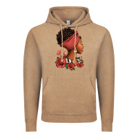 Vintage Coffee She who kneels before god can stand before anyone Vintage Hoodie - RanaPortraitStore