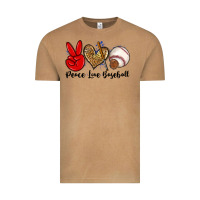 Vintage Camel peace love baseball Vintage Tee - Zillion Design Studio