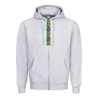 Heather Grey Halloween Key Fob Zipper Hoodie - BundleAndBundleShop