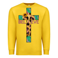 Lemon Believe Cross Premium Sweatshirt - Jasminsmagicworld