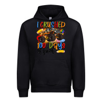 Black i crushed 100 days of school Urban Hoodie - Artiststas