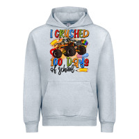 Heather Grey i crushed 100 days of school Urban Hoodie - Artiststas