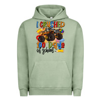 Pigment Oil Green i crushed 100 days of school Urban Hoodie - Artiststas