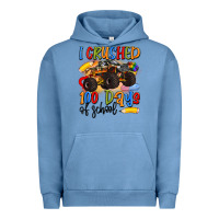 Pigment Pebble Blue i crushed 100 days of school Urban Hoodie - Artiststas