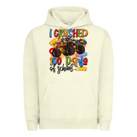 Pigment Pistachio i crushed 100 days of school Urban Hoodie - Artiststas