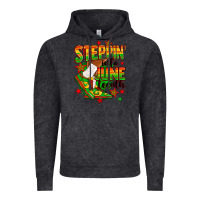 Vintage Black Steppin' into Juneteenth Vintage Hoodie - RanaPortraitStore