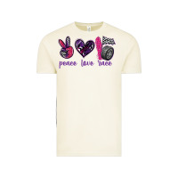 Vintage Arctic peace love race Vintage Tee - texasbilliewilder