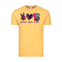 Peace Love Race Vintage Tee | Teevron