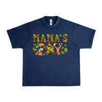 Navy mamas boy Urban Heavy Tee - texasbilliewilder