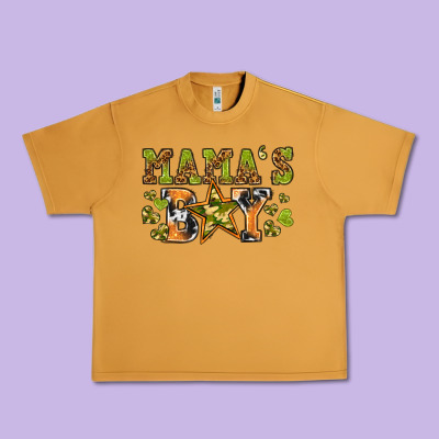 Mamas Boy Urban Heavy Tee Designed By Texasbilliewilder
