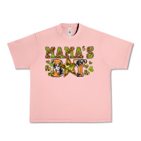 Salmon mamas boy Urban Heavy Tee - texasbilliewilder