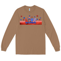 Toasted Coconut love america gnome libbey cup Long Sleeve Tee - HRA Design Shop
