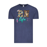 Vintage Denim western nurse rn  life Vintage Tee - BarkalooDesign