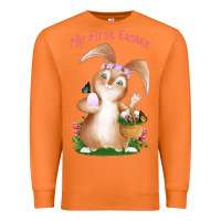 Carrot Babies First Easter Girls Premium Sweatshirt - Jasminsmagicworld