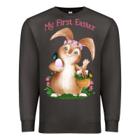 Smoke Babies First Easter Girls Premium Sweatshirt - Jasminsmagicworld