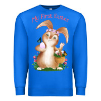 True Royal Babies First Easter Girls Premium Sweatshirt - Jasminsmagicworld