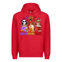 Red happy hallothanksmas Premium Hoodie - MaliasSmallBusiness