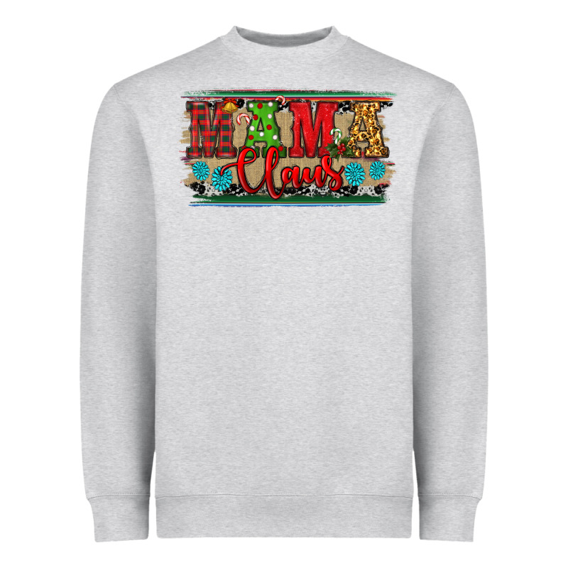 Western Christmas Mama Claus Heavyweight Sweatshirt by RanaPortraitStore | Teevron