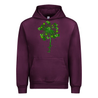 Mauve Wine lucky st patrick s day Urban Hoodie - Artiststas
