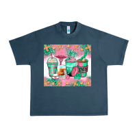 Midnight Navy certified nursing assistant coffee cups Urban Heavy Tee - Zillion Design Studio