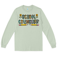 Matcha school counselor Long Sleeve Tee - CowhideDigitalArt