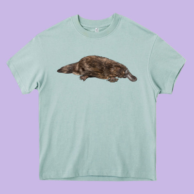 Platypus Heavy Core Tee Designed By Lillyallendesigns