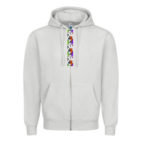 Dove Grey halloween key fob 24 Zipper Hoodie - BundleAndBundleShop
