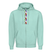 Seafoam halloween key fob 24 Zipper Hoodie - BundleAndBundleShop