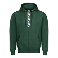 Sports Green halloween key fob 24 Zipper Hoodie - BundleAndBundleShop