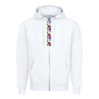 White halloween key fob 24 Zipper Hoodie - BundleAndBundleShop