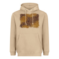 Mushroom leopard background Heavyweight Hoodie - BarkalooDesign