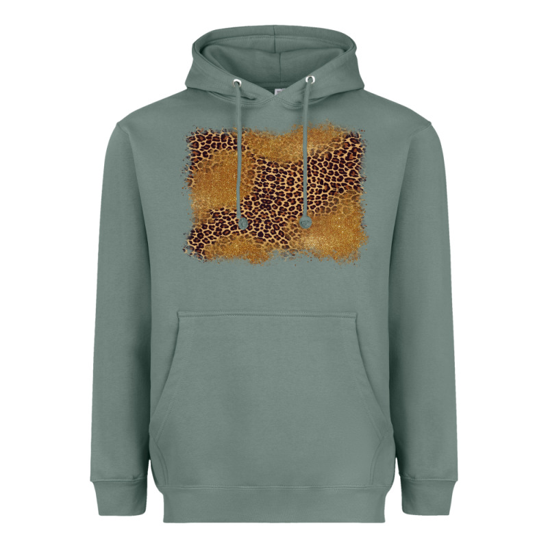 Leopard Background Heavyweight Hoodie by BarkalooDesign | Teevron