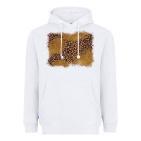 White leopard background Heavyweight Hoodie - BarkalooDesign