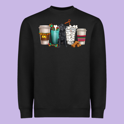 Heavyweight Sweatshirt labrador retriever dog coffee cups