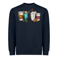 Navy labrador retriever dog coffee cups Heavyweight Sweatshirt - texasbilliewilder
