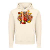 Vintage Artic Softball afro girl sneakers Vintage Hoodie - RanaPortraitStore