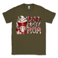 Army Green baseball mom coffee Classic Tee - RacoonDesign