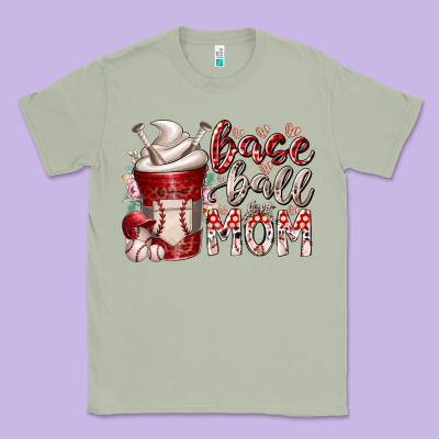 Baseball Mom Coffee Classic Tee Designed By Racoondesign