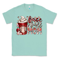 Seafoam baseball mom coffee Classic Tee - RacoonDesign