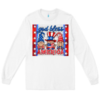White god bless America gnomes Long Sleeve Tee - HRA Design Shop