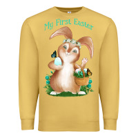 Antique Gold Babies First Easter Boys Premium Sweatshirt - Jasminsmagicworld