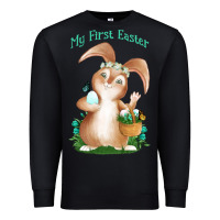 Black Babies First Easter Boys Premium Sweatshirt - Jasminsmagicworld